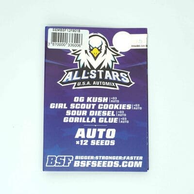 All Stars USA Automix > BSF Seeds | Semillas de marihuana autoflorecientes  |  Sativa